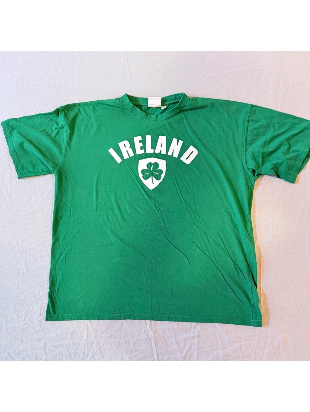 Traditional Craftwear Ireland Green Shamrock T-Shirt XXL Relaxed Fit
